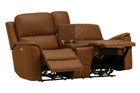 Henry Leather Power Reclining Loveseat